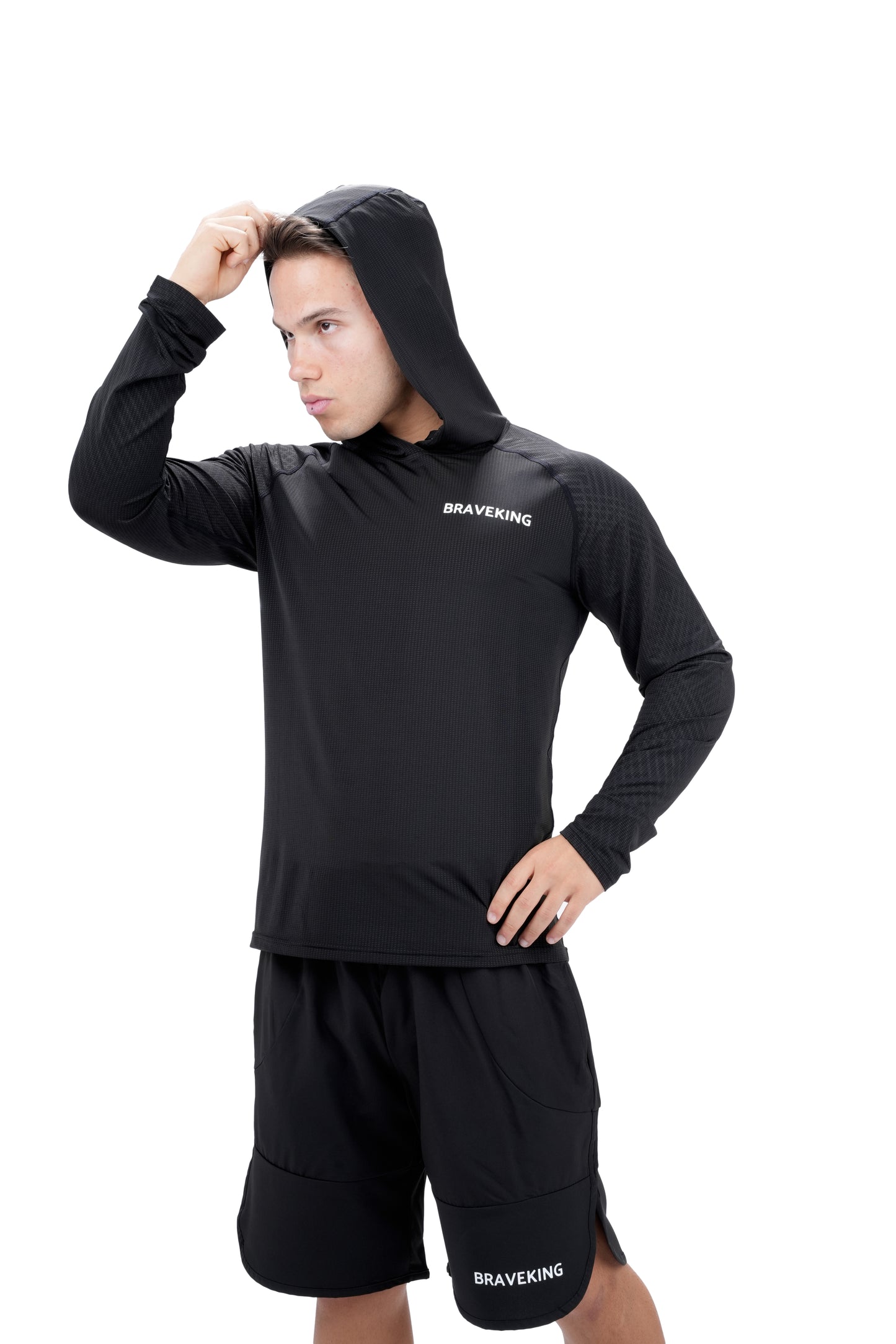 BRAVEKING Hybrid Hooded Long Sleeve