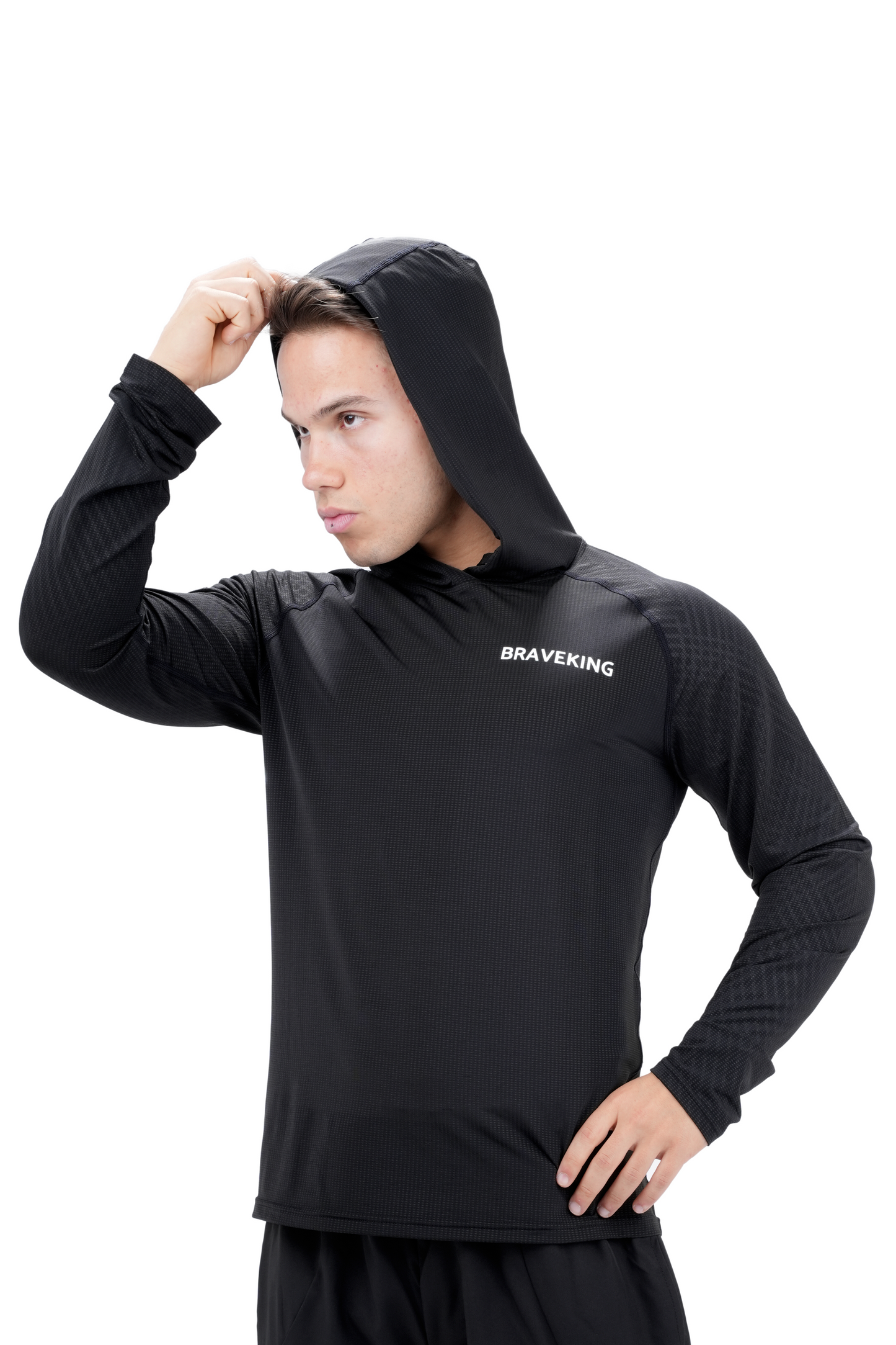BRAVEKING Hybrid Hooded Long Sleeve